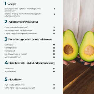 Jadłospis wzmacniający krew – dla przyszłej mamy + przewodnik ,,Twoja morfologia przed ciążą”